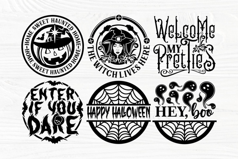 halloween-svg-bundle-farmhouse-round-sign-designs