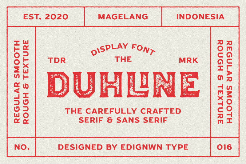 duhline-display-font