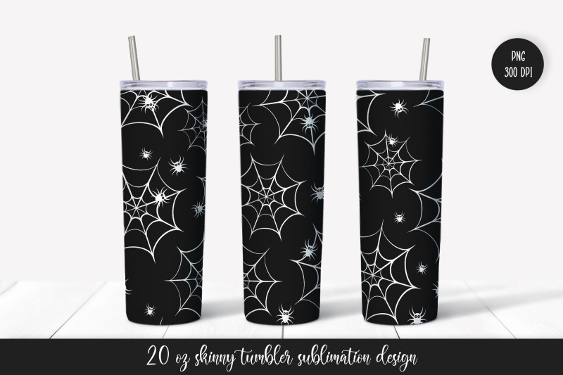 halloween-cobweb-and-spiders-tumbler-sublimation-wrap