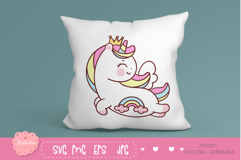 cute-unicorn-svg-unicorn-png-kawaii-pony-princess-cartoon