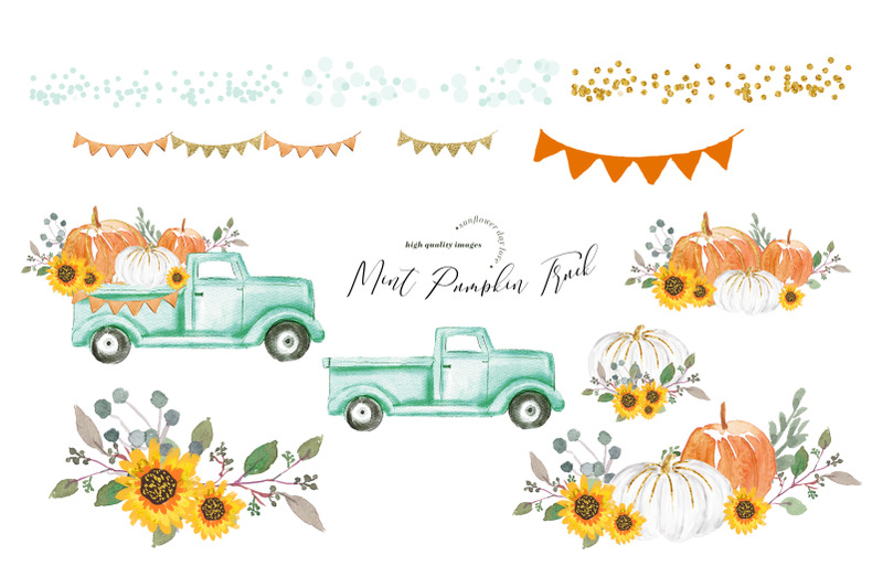 orange-pumpkin-mint-truck-clipart-mint-pickup-car-pumpkin