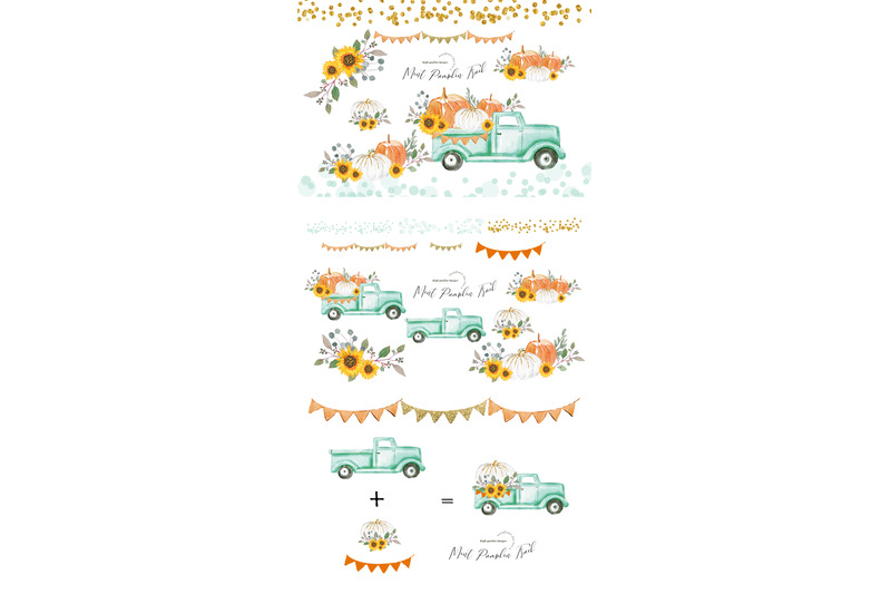 orange-pumpkin-mint-truck-clipart-mint-pickup-car-pumpkin