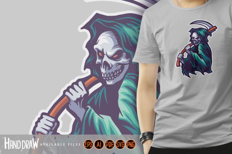 halloween-reaper-human-skull