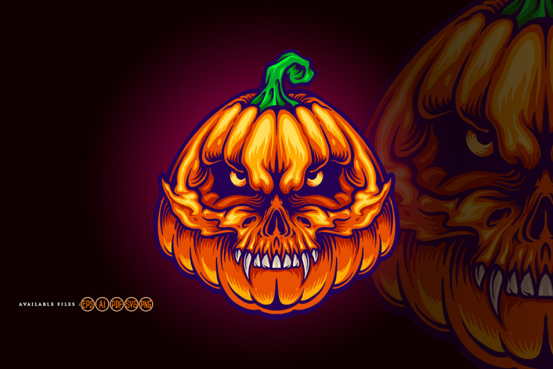 halloween-scary-skull-jack-o-lantern-faces