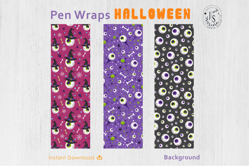 halloween-eyeball-and-bone-pen-wraps-png-file-set