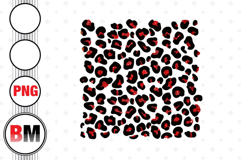 red-glitter-leopard-png-files