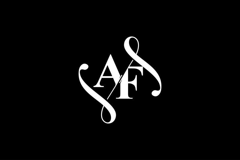 af-monogram-logo-design-v6