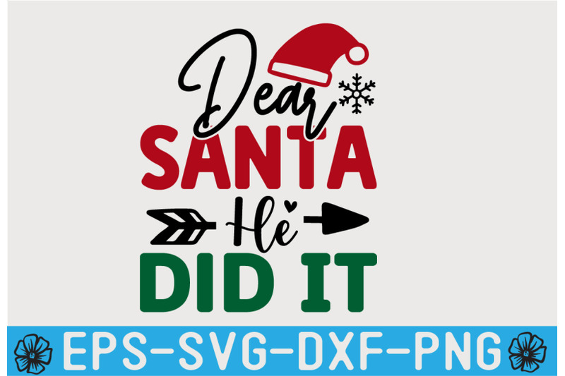 christmas-svg-t-shirt-design-template