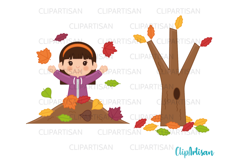 fall-kids-clipart-autumn-kids-in-leaves-clip-art