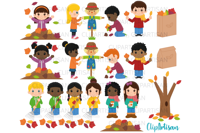 fall-kids-clipart-autumn-kids-in-leaves-clip-art