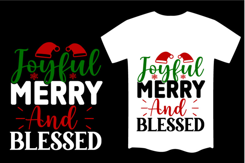 christmas-svg-t-shirt-design-template