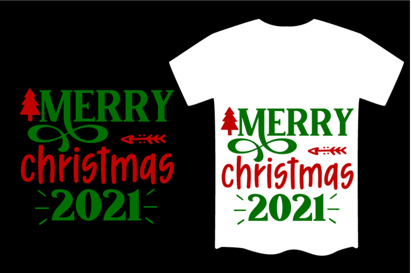 christmas-svg-t-shirt-design-template