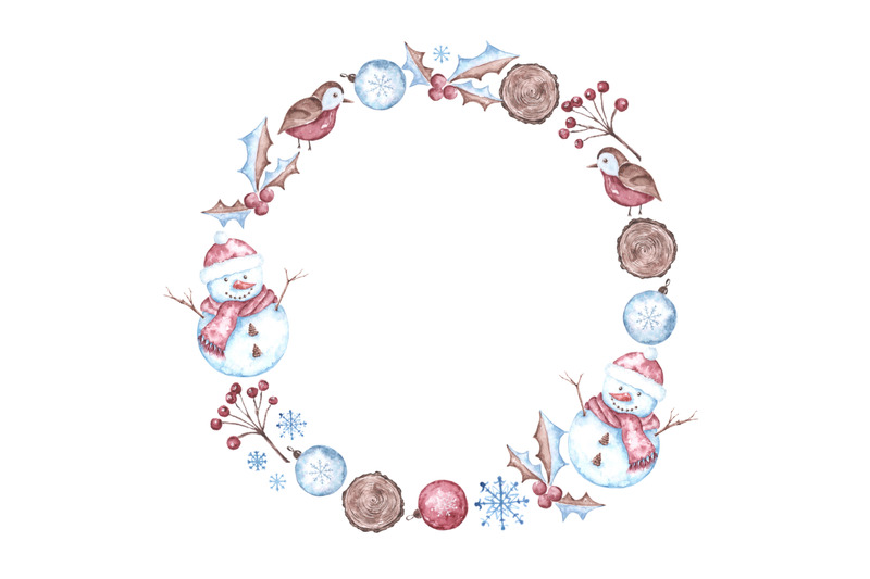 winter-watercolor-wreath-christmas-new-year-snowman-winter-flora
