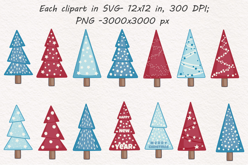 colored-christmas-trees-holiday-winter-clipart-merry-christmas-png
