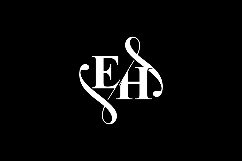 eh-monogram-logo-design-v6