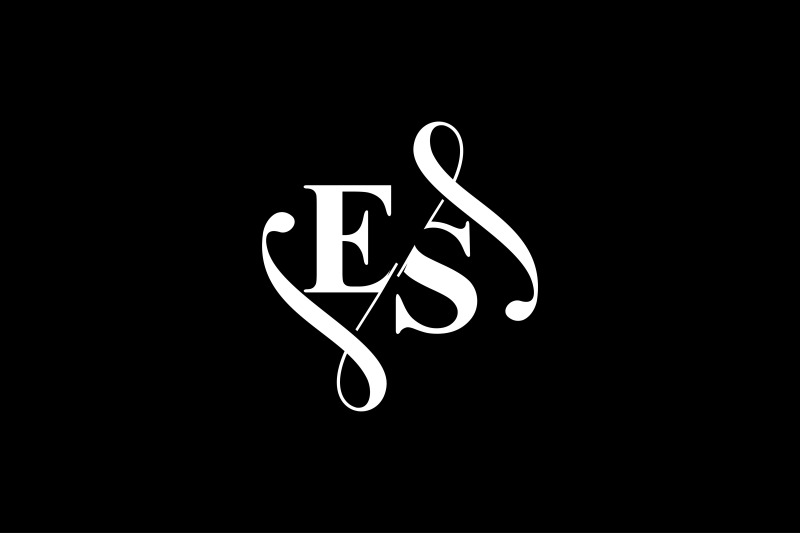 es-monogram-logo-design-v6