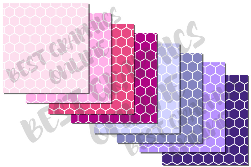 honeycomb-digital-papers-pack-beehive-background-pattern