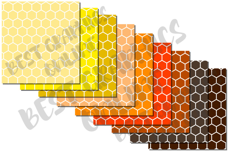 honeycomb-digital-papers-pack-beehive-background-pattern