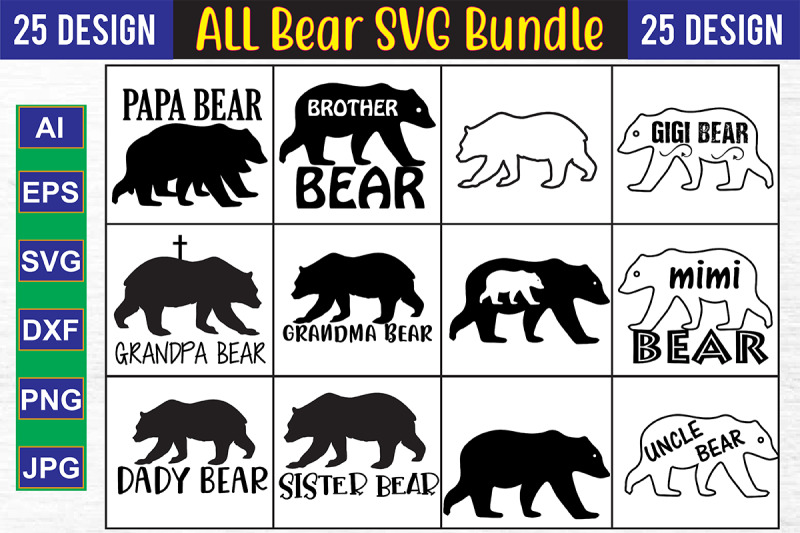 bear-svg-bundle