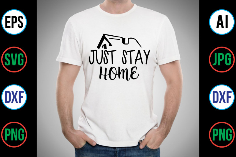 just-stay-home-svg