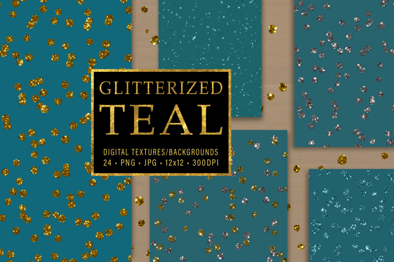 glitterized-teal