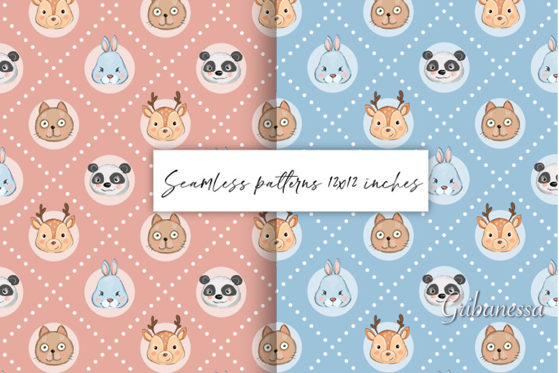 seamless-pattern-with-cartoon-animals-2-colors
