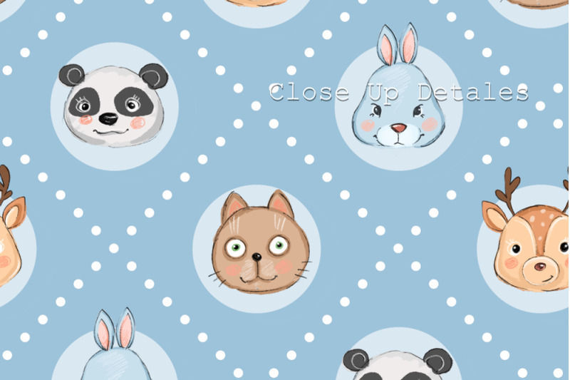 seamless-pattern-with-cartoon-animals-2-colors