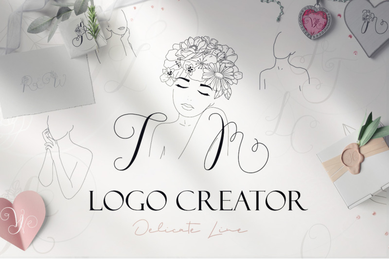 logo-creator-delicate-lines