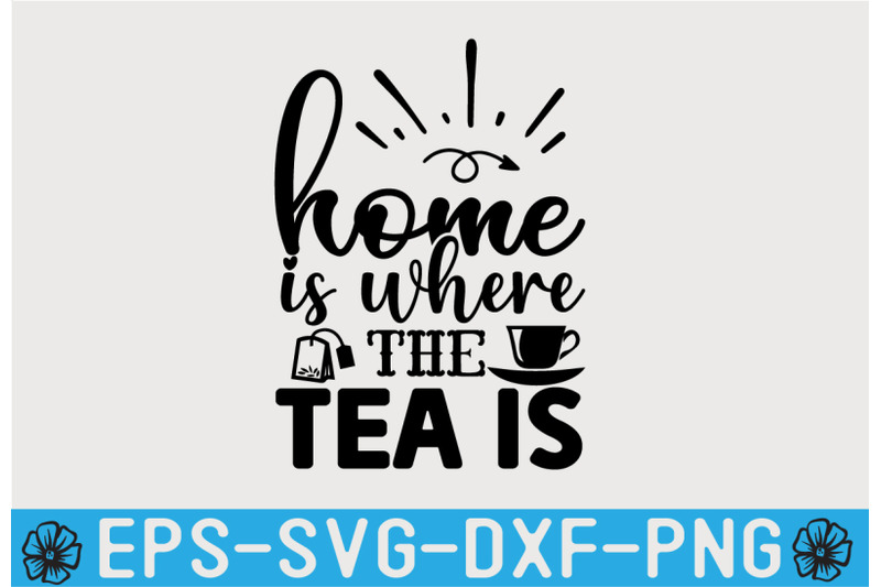 tea-svg-t-shirt-design-template