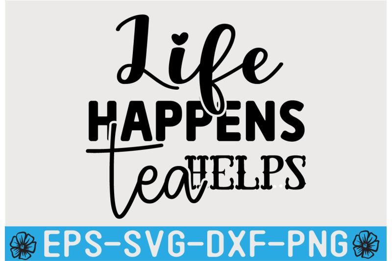 tea-svg-t-shirt-design-template