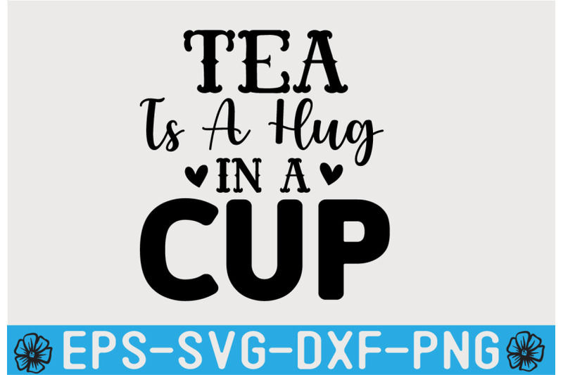 tea-svg-t-shirt-design-template