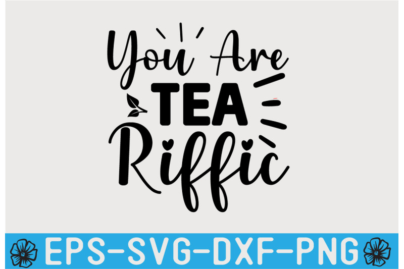 tea-svg-t-shirt-design-template