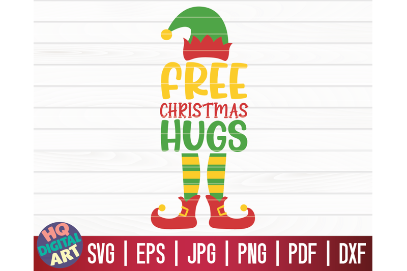 free-christmas-hugs-svg-christmas-elf-svg