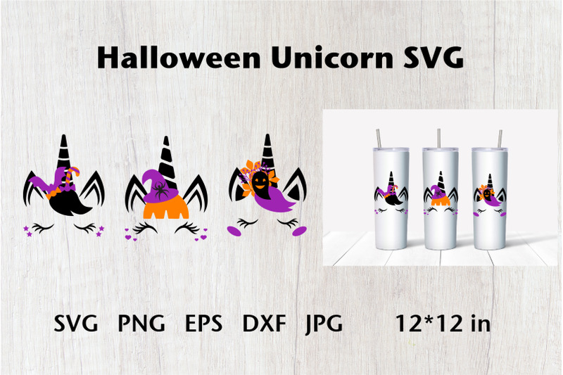 halloween-unicorn-svg-unicorn-face-svg-unicorn-witch
