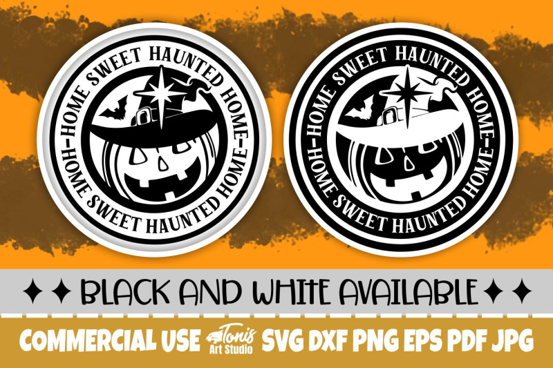 home-sweet-haunted-home-svg-halloween-round-sign