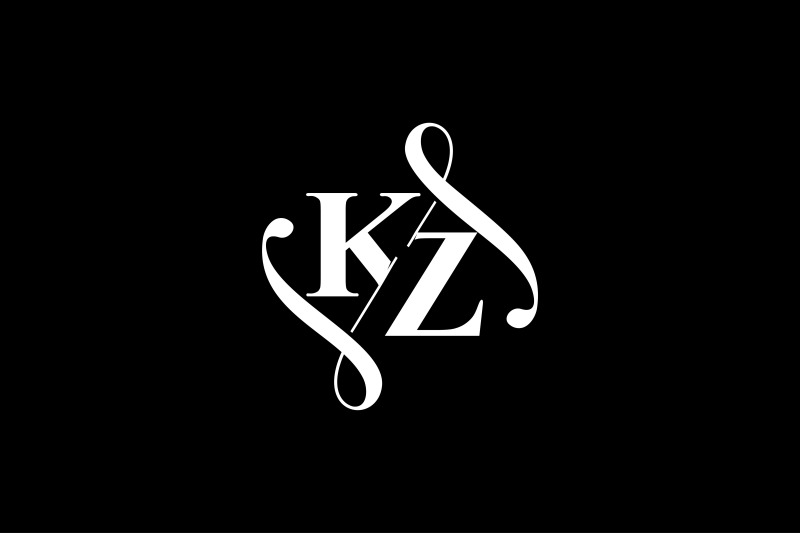kz-monogram-logo-design-v6