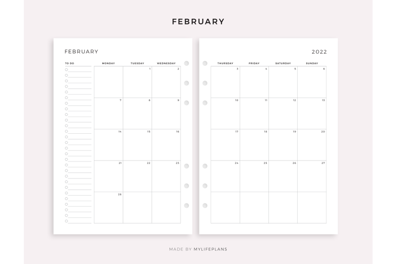 2022-monthly-to-do-list-on-two-pages-productivity-monthly-planner