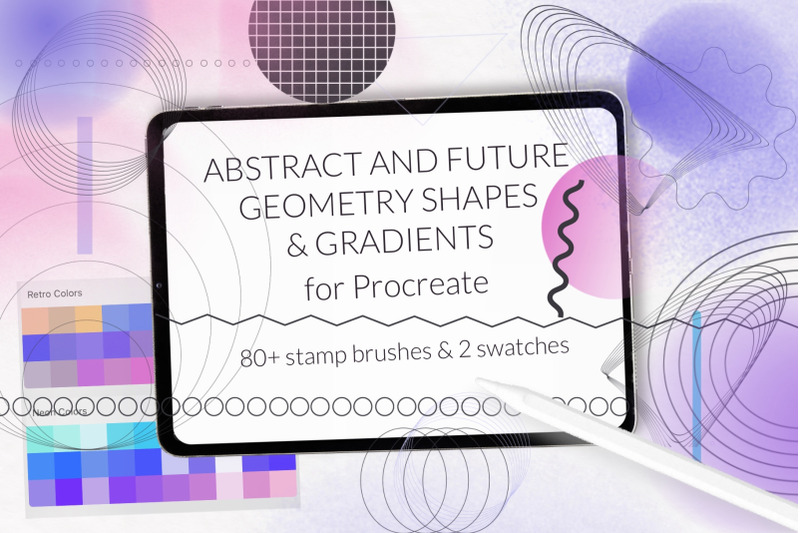 procreate-retro-abstract-shapes-and-geometry-stamps