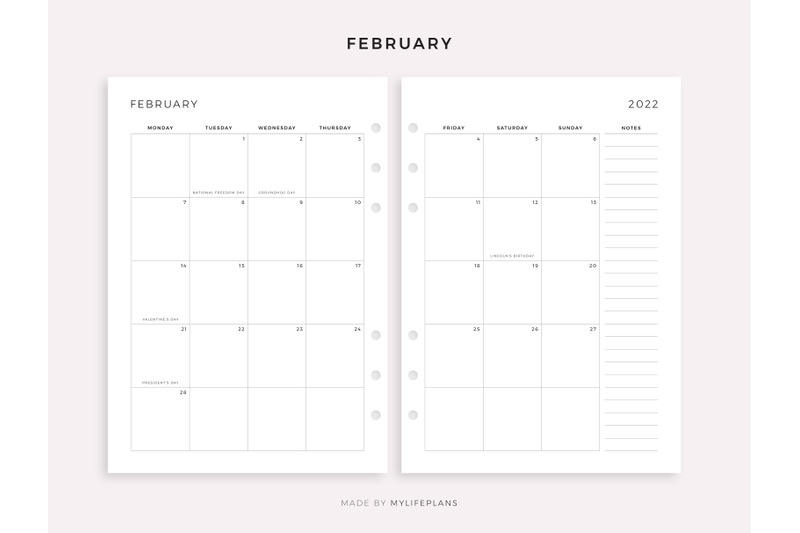 2022-monthly-calendar-with-holidays-on-2-pages-printable-amp-fillable