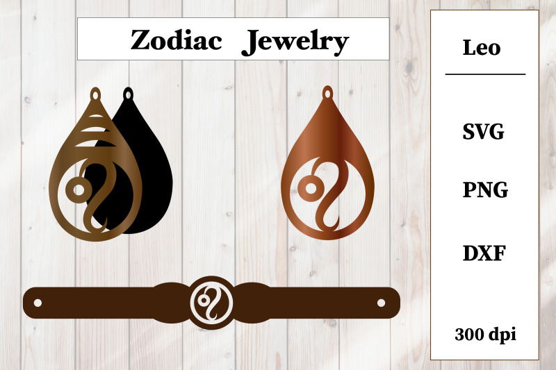 set-of-jewelry-with-zodiac-sign-leo-earrings-bracelet