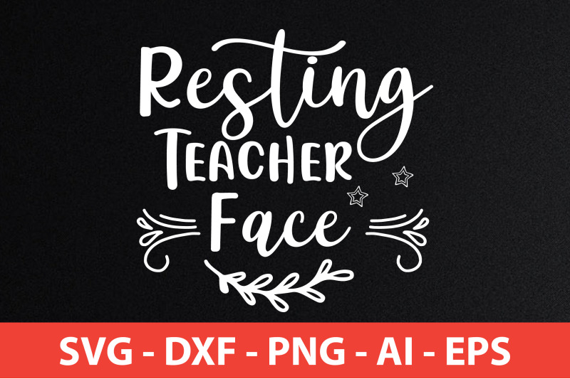 resting-teacher-face-svg-cut-file