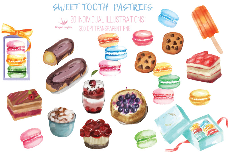 watercolor-illustrations-pastries-and-desserts-set-of-20