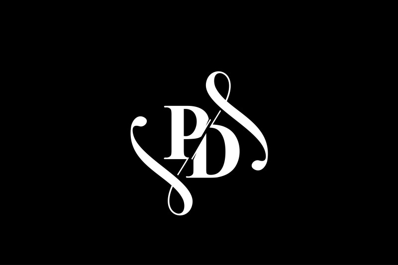 pd-monogram-logo-design-v6
