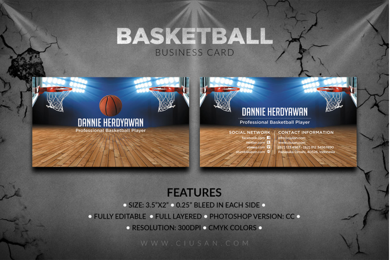 basketball-business-card
