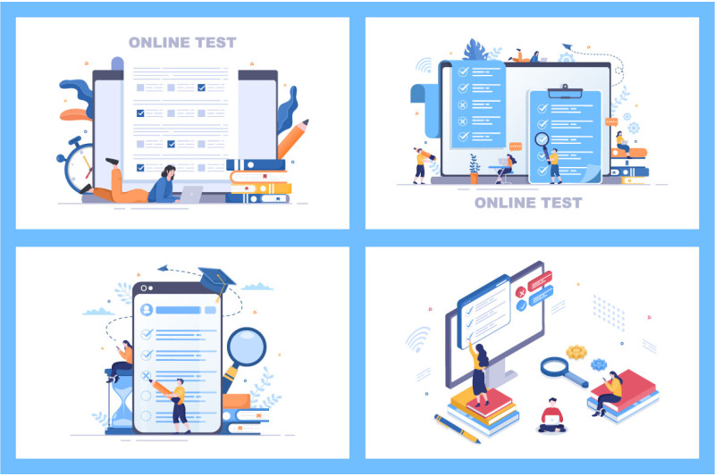 14-online-testing-for-e-learning-and-education-concept