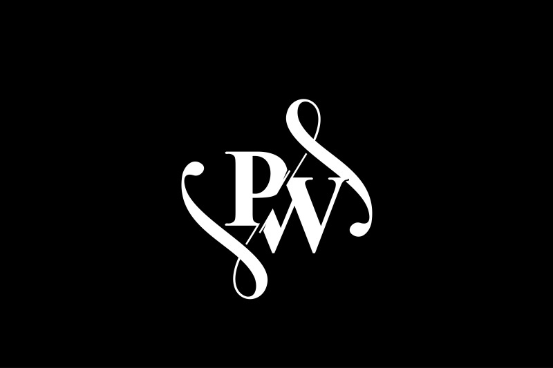 pw-monogram-logo-design-v6