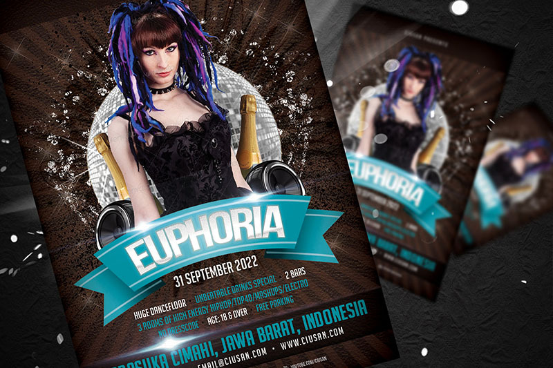 euphoria-flyer-template
