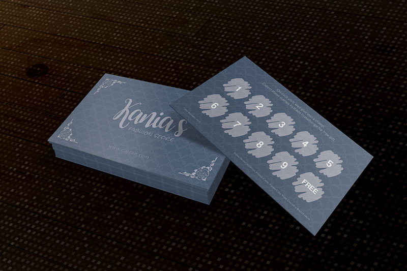 kanias-fashion-store-loyalty-card