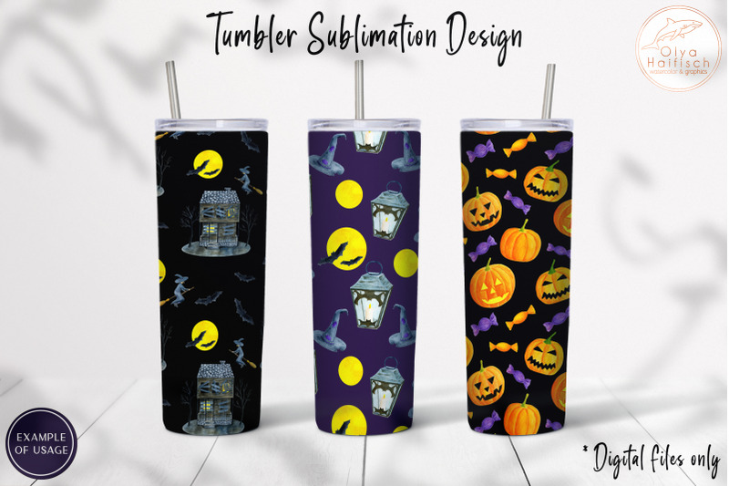 halloween-tumbler-wrap-20-oz-sublimation-design