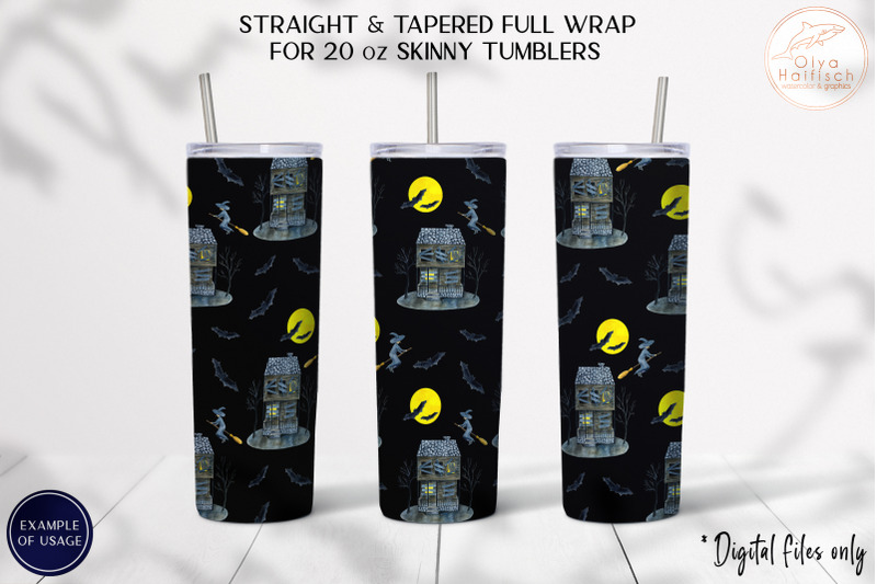 halloween-tumbler-wrap-20-oz-sublimation-design